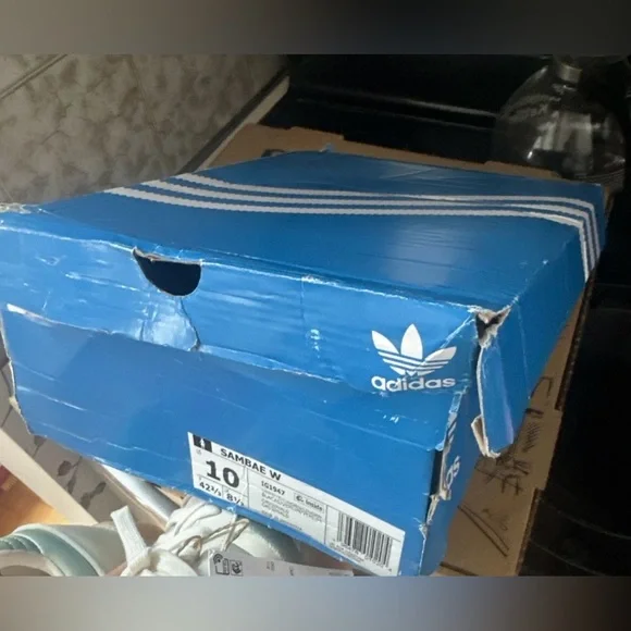 Adidas Sambas Off White Linen Green IG1947 Women's sneakers - Picture 5 of 5